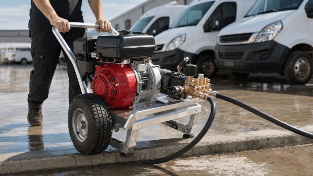 Simpson Aluminum 4400 PSI pressure washer Honda 4000 psi class