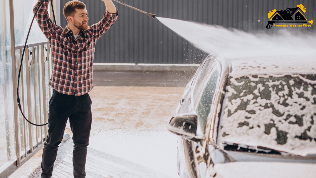 Battery-powered pressure washer cleaning a car and patio — 8 best battery pressure washers (2025 tested), PSI, battery life and noise-level comparison