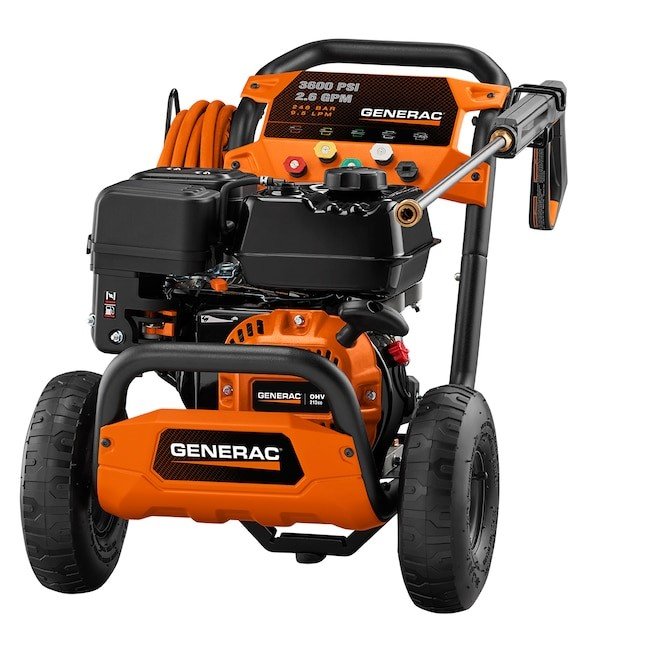 Best Generac 3600 PSI / 2.6 GPM Triplex Commercial Pressure Washer