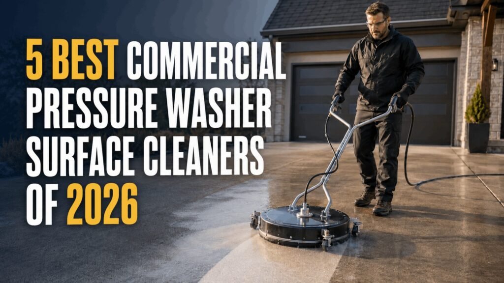 5 Best Commercial Pressure Washer Surface Cleaners of 2026 Buying Guide