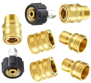 M MINGLE 8 pack pressure washer adapter set with M22 14mm quick connect fittings