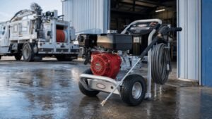 Top rated commercial pressure washer with Honda engine for heavy duty cleaning