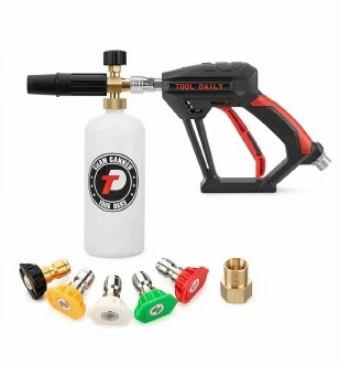 Tool Daily Short Pressure Washer Spray Gun with Foam Cannon