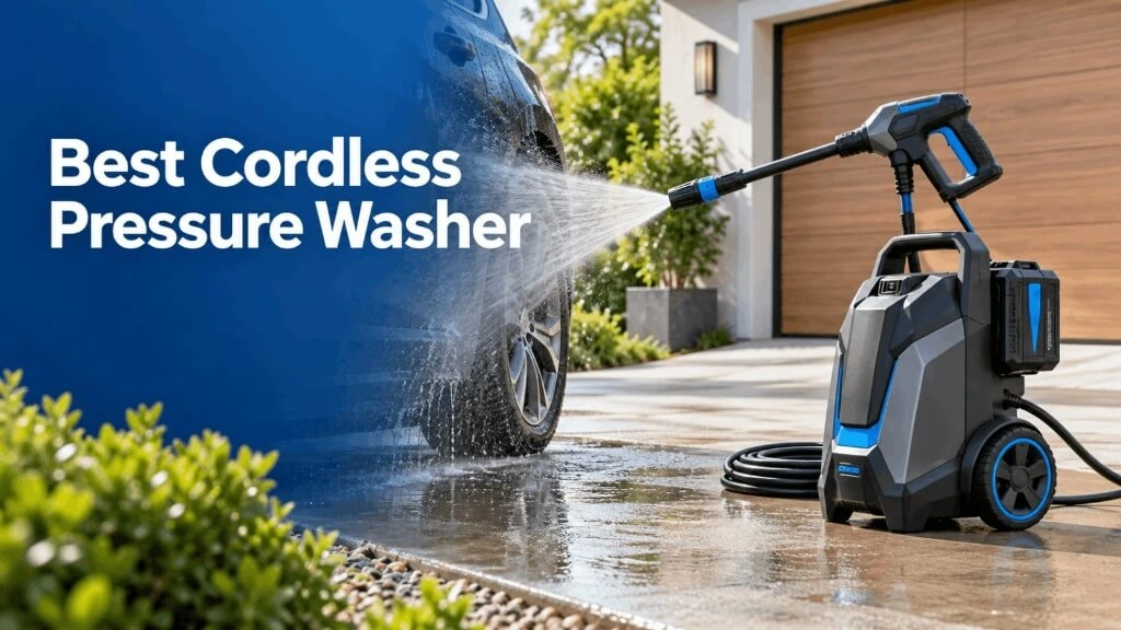 best cordless pressure washer for car cleaning