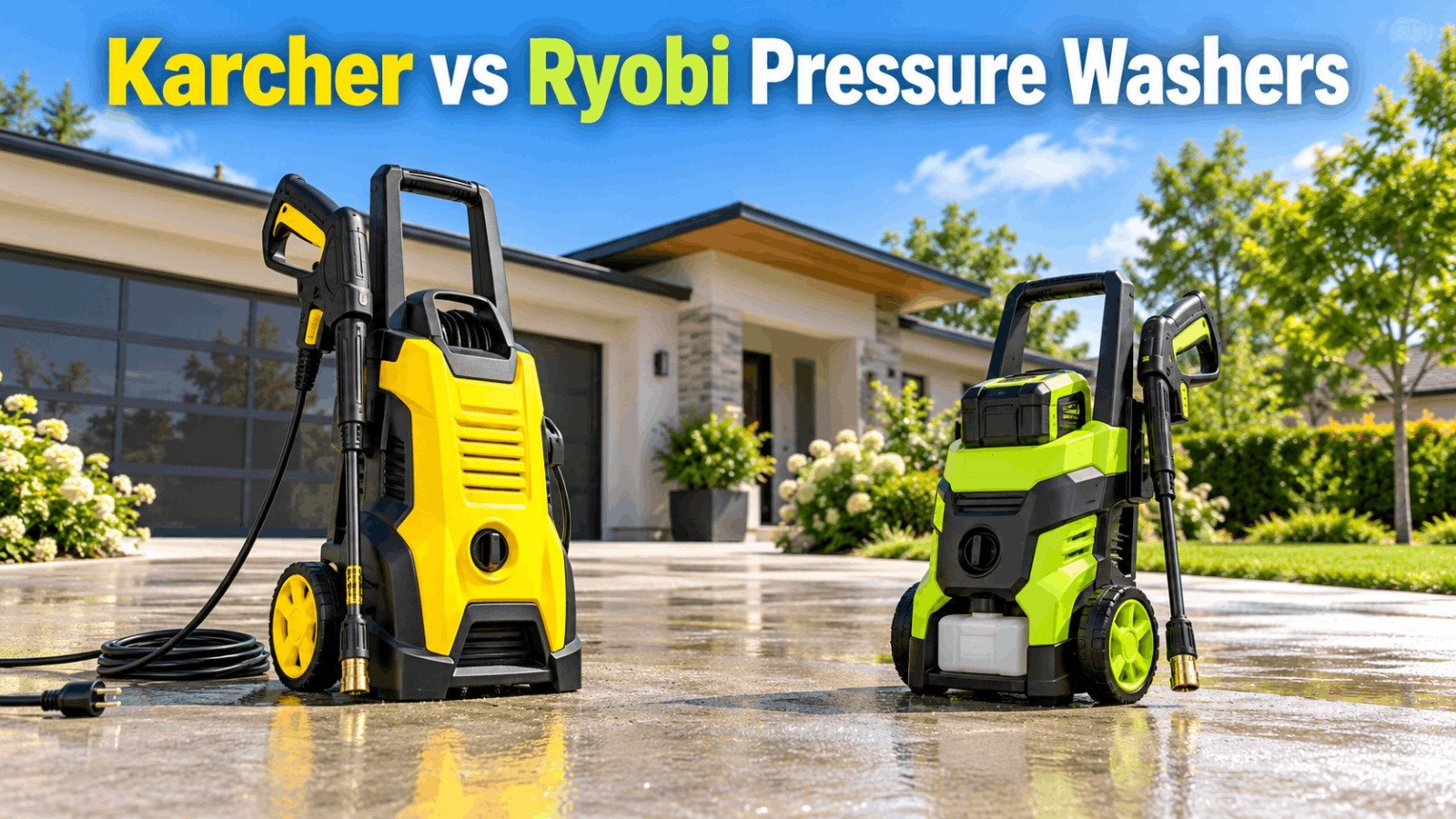 Karcher vs Ryobi